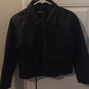 Children’s Genuine leather coat